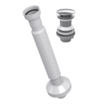 İz Yapı Felix Pop Up Sifon Paslanmaz Başlıklı + Körüklü Gider Borusu