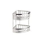 Acar Avangard Köşe Şampuanlık Çiftli (22x22) Pirinç