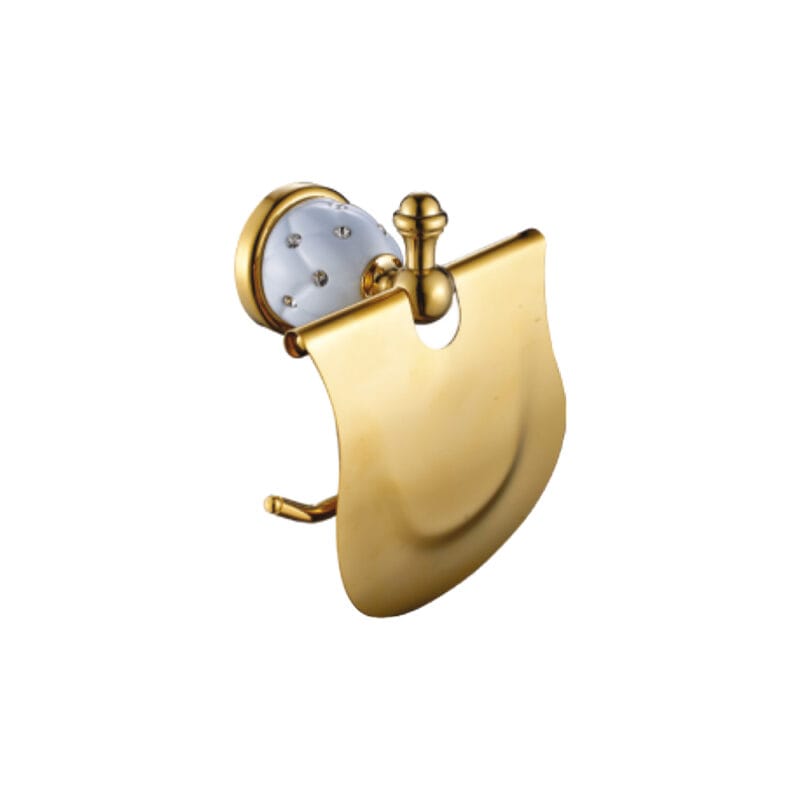 Acar Elegant Gold Kapaklı Kağıtlık