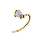 Acar Elegant Gold Yuvarlak Havluluk