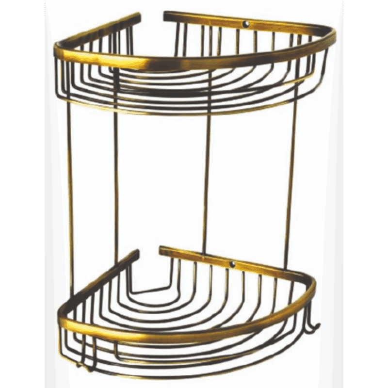 Acar Osmanlı Antik Oval Köşe Şampuanlık Çiftli