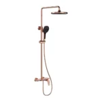 Acar Roza Bronz Banyo Bataryası ve Duş Sistemi