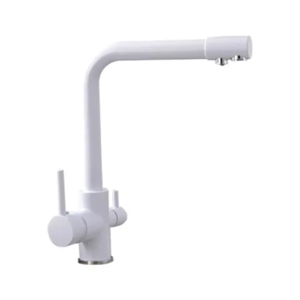 Acar Safir White Arıtmalı Kuğu Eviye Bataryası