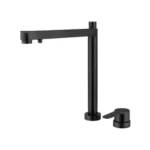 Acar Stilla Black Asansörlü Arıtma Çıkışlı Evye Bataryası