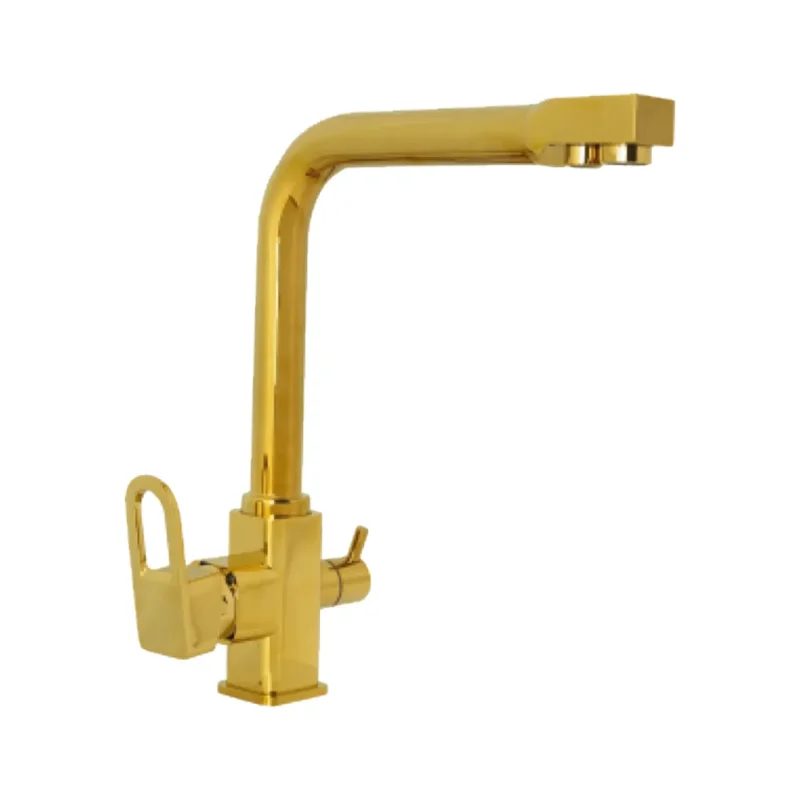 Acar Stilla Gold Arıtmalı Kuğu Eviye Bataryası