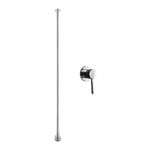 Acar Tavandan Çıkışlı Krom Ankastre Lavabo Bataryası