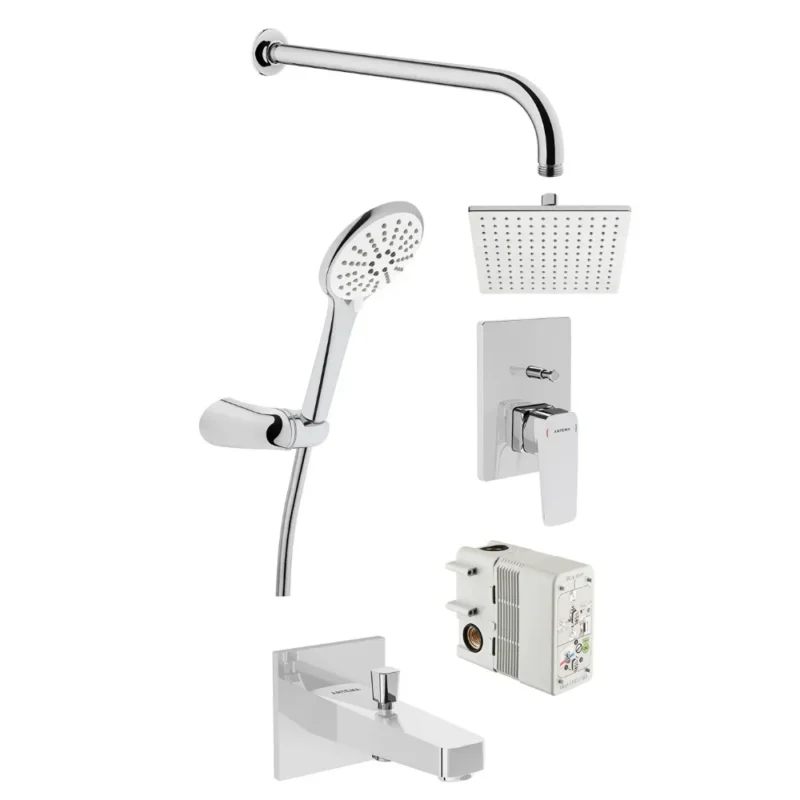 Artema Root Square Ankastre Banyo Seti Rain Q