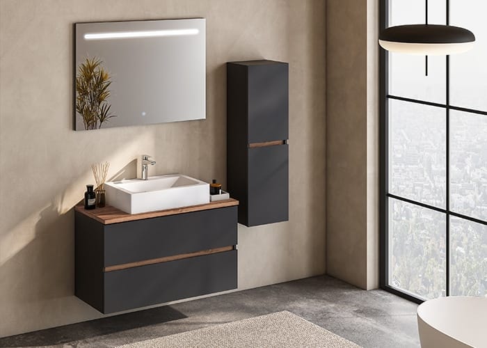 Badella Lines 55100 V32 Banyo Dolabı 100 cm
