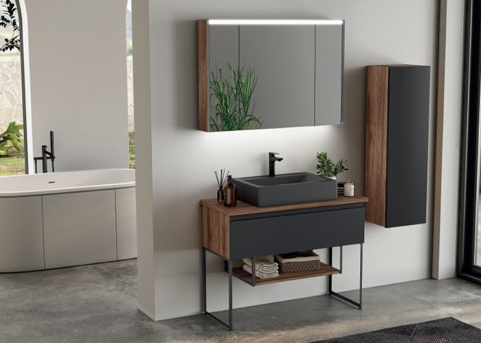 Badella Maya 28100 V31 Banyo Dolabı 100 cm Badella Maya 28100 V31 Banyo Dolabı 100 cm