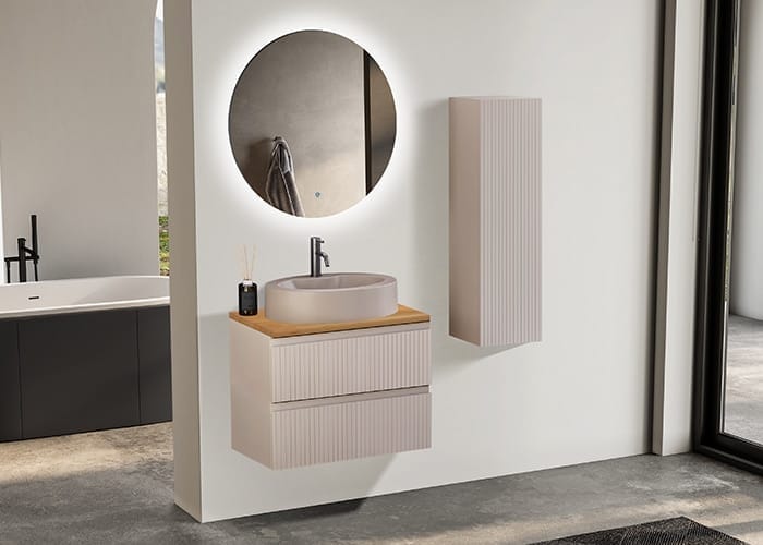 Badella Royal 5585 V31 Banyo Dolabı 85 cm