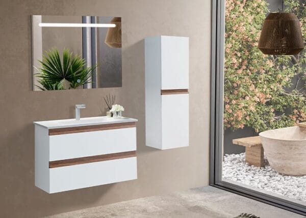 Badella Woodline 5585 V31 Banyo Dolabı 85 cm