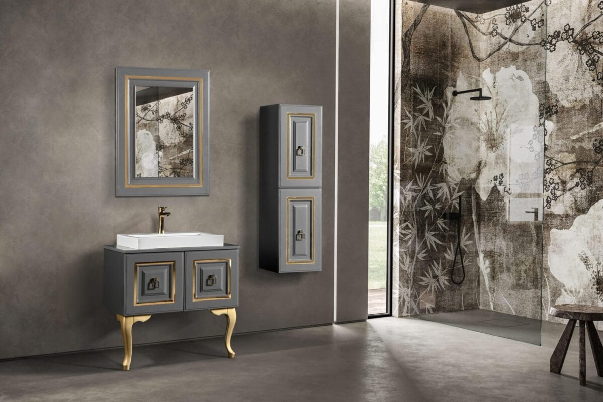 Bagnora Armada 80 cm Gri Banyo Dolabı (Boy Dolapsız)