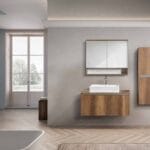 Bagnora Barok 100 cm Banyo Dolabı (Boy Dolapsız)