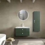 Bagnora C-Line 85 cm Yeşil Banyo Dolabı (Boy Dolapsız)