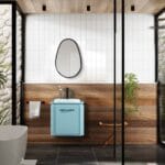 Bagnora Ciero 56 cm Buz Mavisi Banyo Dolabı