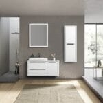 Bagnora Coppa 110 cm Beyaz Banyo Dolabı (Boy Dolapsız)