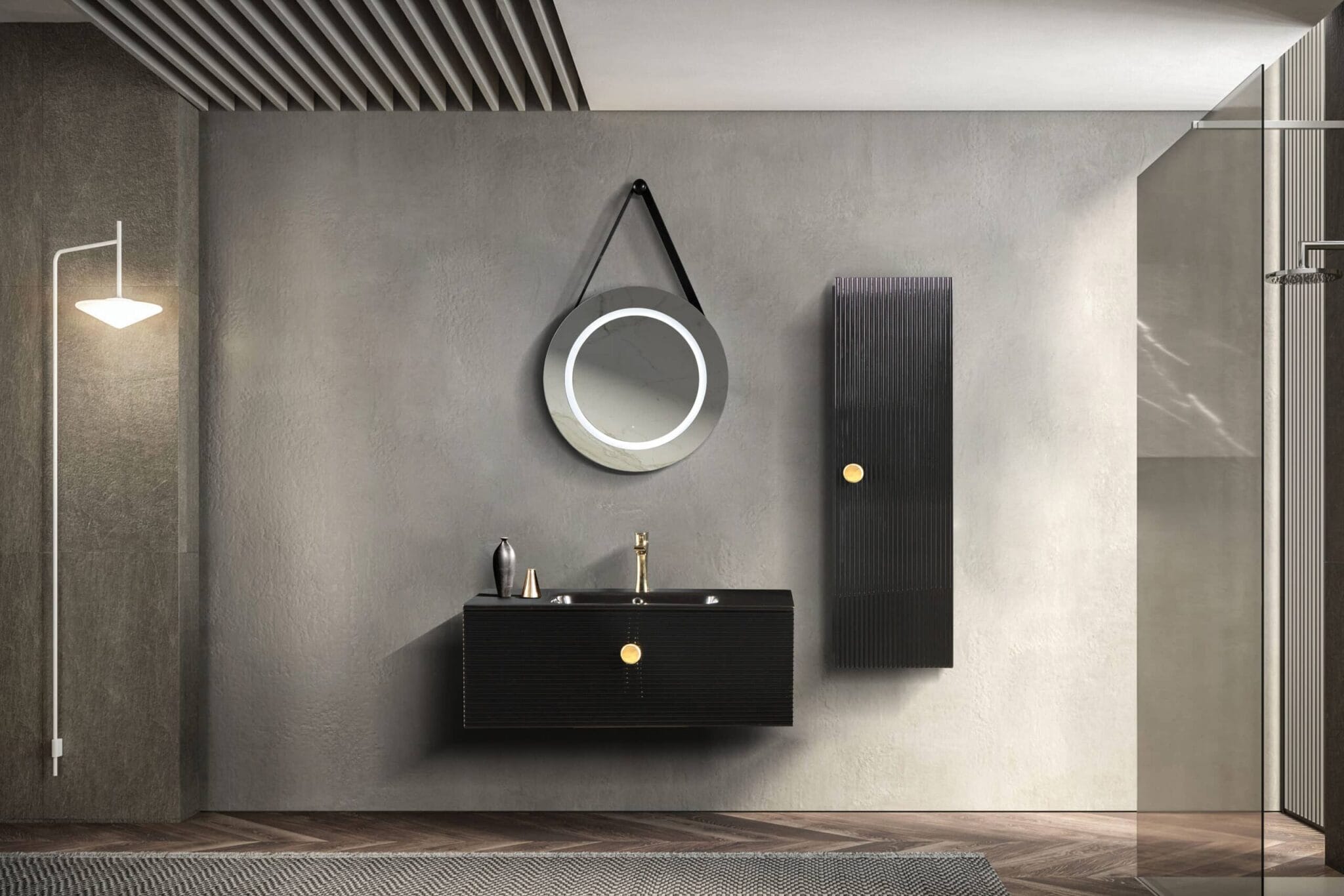 Bagnora Elbis 100 cm Banyo Dolabı (Boy Dolapsız) Bagnora Elbis 100 cm Banyo Dolabı (Boy Dolapsız)