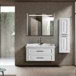 Bagnora Fora 100 cm Beyaz Banyo Dolabı (Boy Dolapsız)