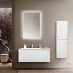 Bagnora Grate 80 cm Beyaz Banyo Dolabı (Boy Dolapsız)