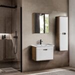 Bagnora Hera 60 cm Beyaz Banyo Dolabı (Boy Dolapsız)