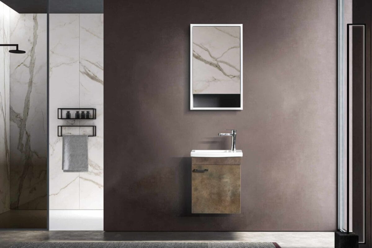 Bagnora Icon 45 cm Ahşap Banyo Dolabı