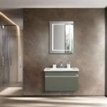 Bagnora Kayer 65 cm Taş gri Banyo Dolabı (Boy Dolapsız)