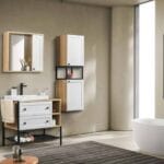 Bagnora Practical 95 cm Beyaz Banyo Dolabı (Boy Dolapsız)