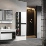 Bagnora Salice 85 cm Beyaz Banyo Dolabı (Boy Dolapsız)