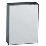 Bocchi Çöp Kovası Açık 16 lt (12x33x40 cm) Mat Paslanmaz Çelik