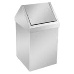 Bocchi Çöp Kovası Sallanır Kapaklı 45 lt (30x35x56 cm) Mat Paslanmaz Çelik