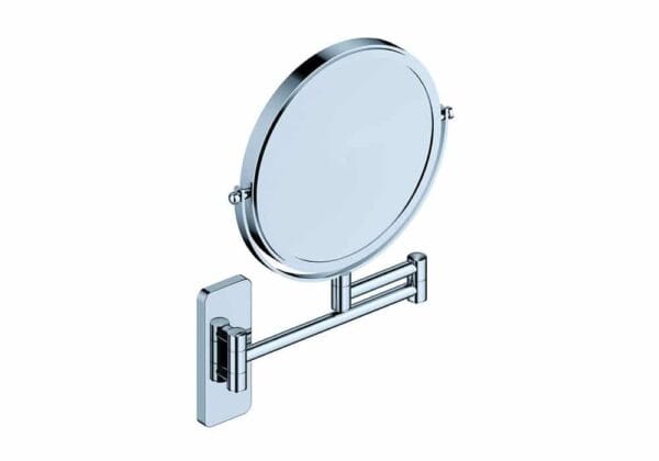 Bocchi Ayna Büyüteçli Çift Kollu Çift Yönlü Büyüteçli Ayna - Led Işıksız Çift Kollu Çift Yönlü 3x Krom