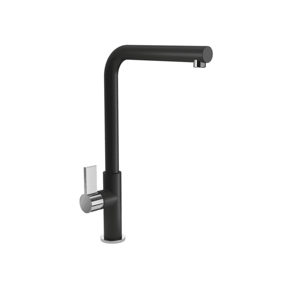 Bocchi Bari Tek Kumandalı Eviye Bataryası Deep Black