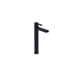 Bocchi Canyon Crystal Tek Kumandalı Yüksek Lavabo Bataryası Mat Siyah