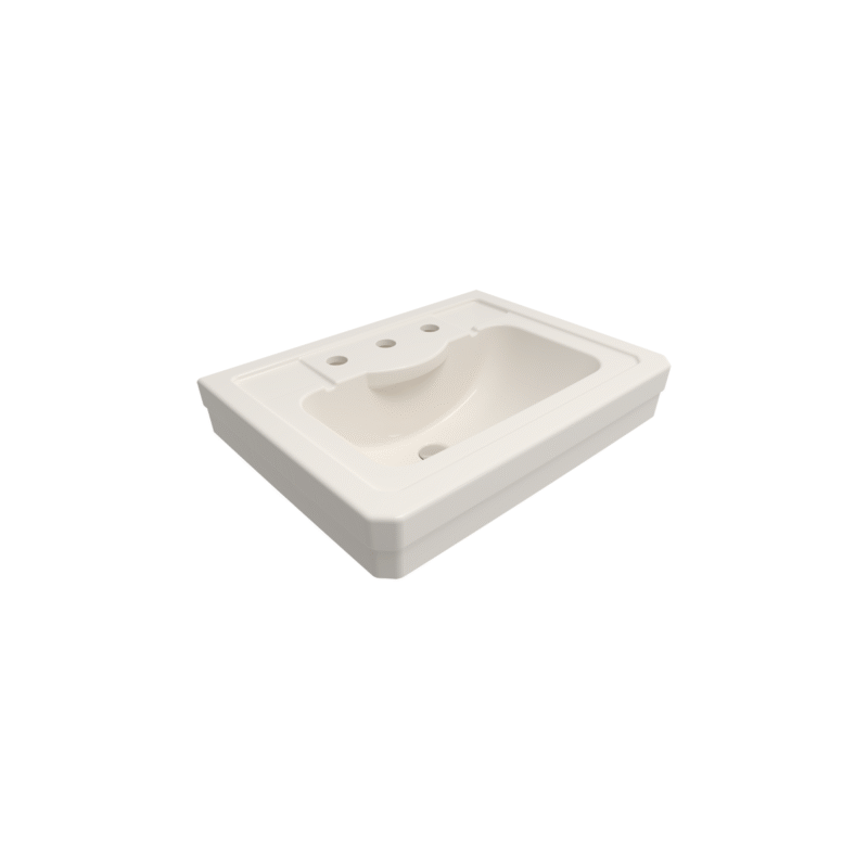 Bocchi Classico Verona Etajerli Lavabo 61 cm Parlak Bisküvi