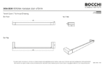 Bocchi Classico Verona Uzun Havluluk 475 mm Krom