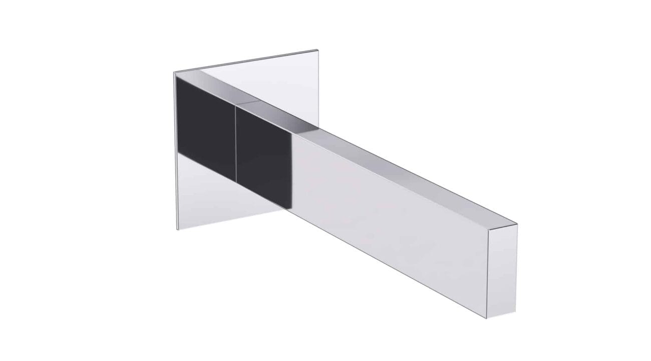 Bocchi Cube Çıkış Ucu Krom