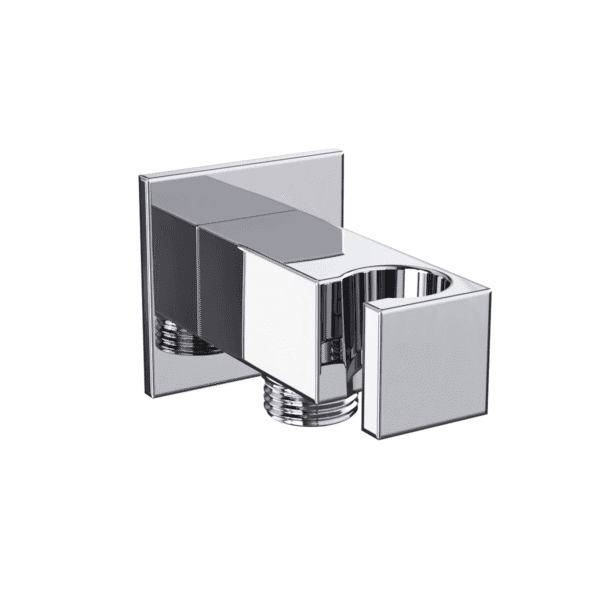Bocchi El Duşu Çıkış Dirseği Askılı Kare Krom