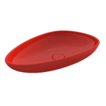 Bocchi Etna Çanak Lavabo 58 cm Parlak Kırmızı