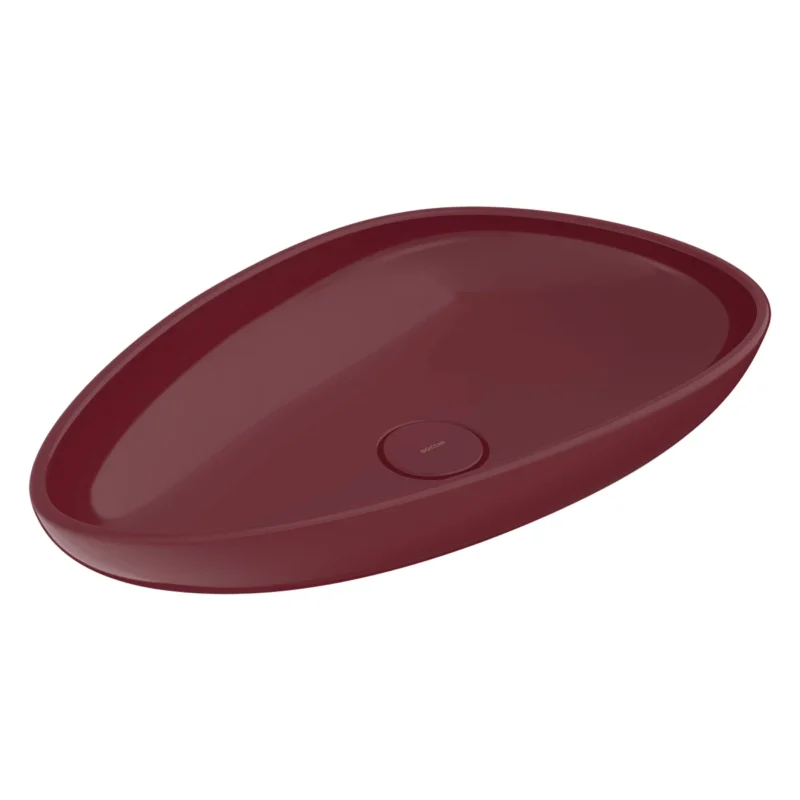 Bocchi Etna Çanak Lavabo Parlak Burgonya Bordosu