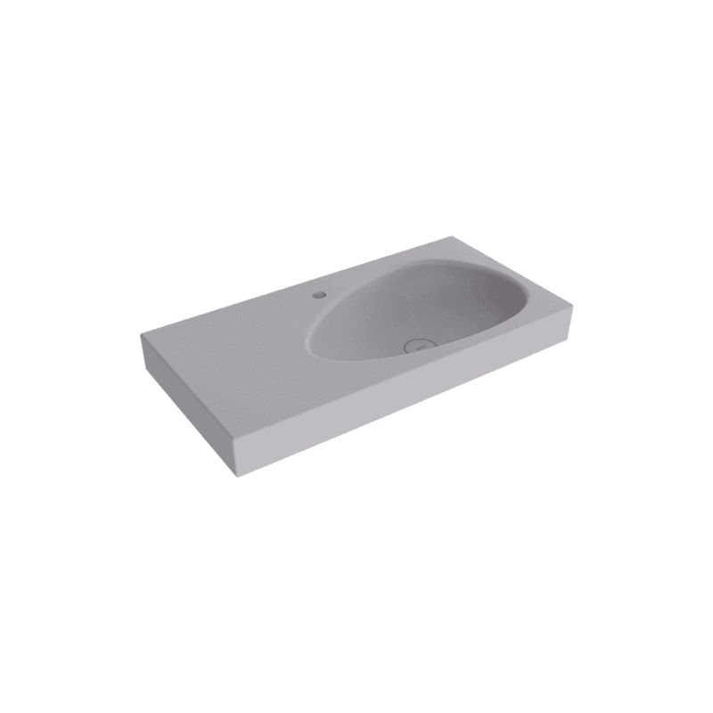 Bocchi Etna Etajerli Lavabo 90 Mat Gri