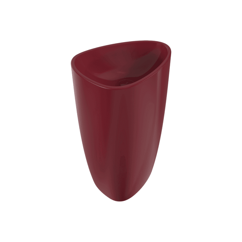 Bocchi Etna Monoblok Lavabo Parlak Burgonya Bordosu