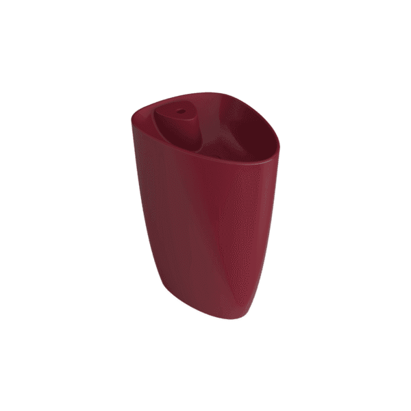 Bocchi Etna Monoblok Lavabo Parlak Burgonya Bordosu