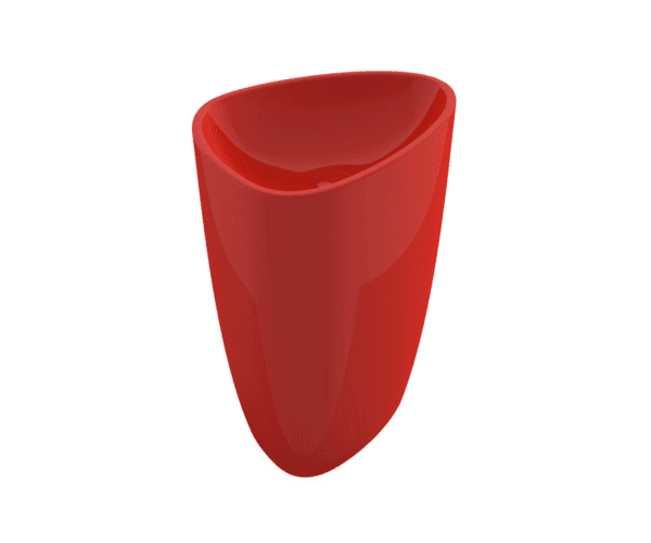 Bocchi Etna Monoblok Lavabo Parlak Kırmızı