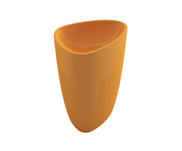 Bocchi Etna Monoblok Lavabo Parlak Mandalina Sarısı