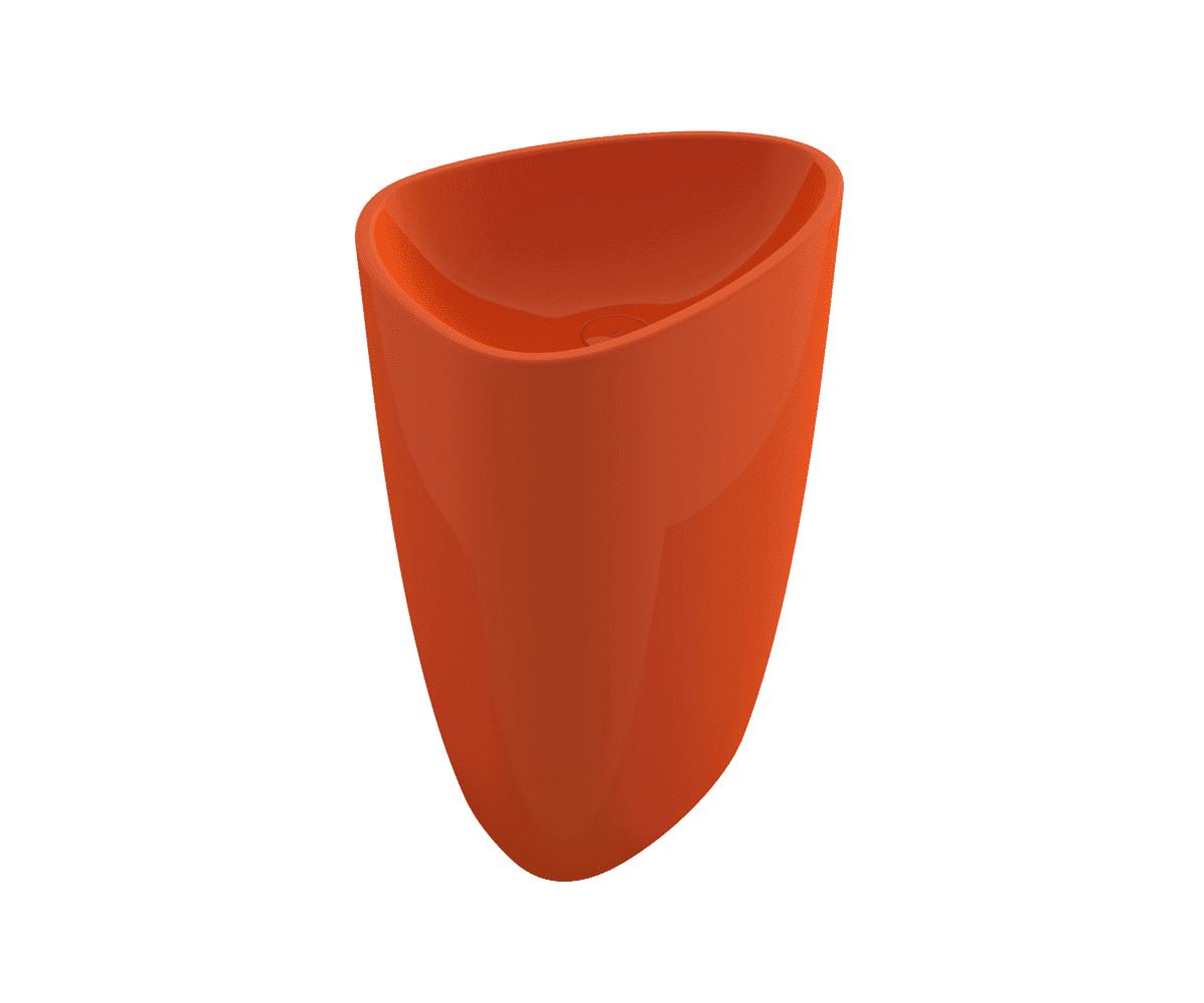 Bocchi Etna Monoblok Lavabo Parlak Turuncu Bocchi Etna Monoblok Lavabo Parlak Turuncu