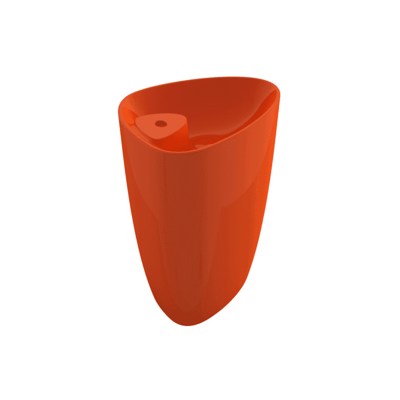 Bocchi Etna Monoblok Lavabo Parlak Turuncu