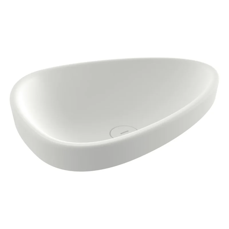 Bocchi Etna Tezgah Üstü Lavabo 58 cm Mat Beyaz