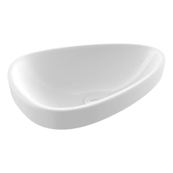 Bocchi Etna Tezgah Üstü Lavabo 58 cm Parlak Beyaz