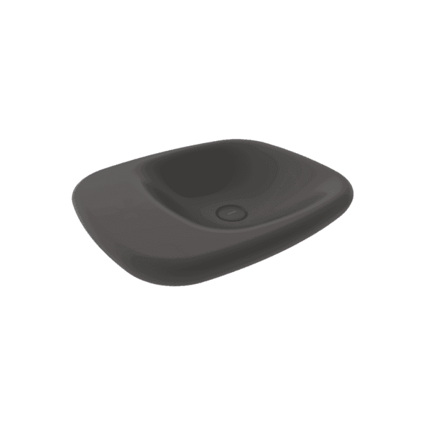 Bocchi Fenice Çanak Lavabo 54 cm Deliksiz Mat Antrasit