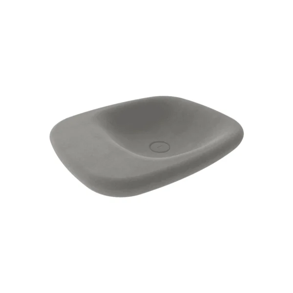 Bocchi Fenice Çanak Lavabo 54 cm Deliksiz Mat Beton